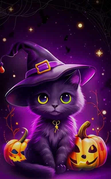 Đèn litophane Halloween trang trí nhà cửa - Image 1