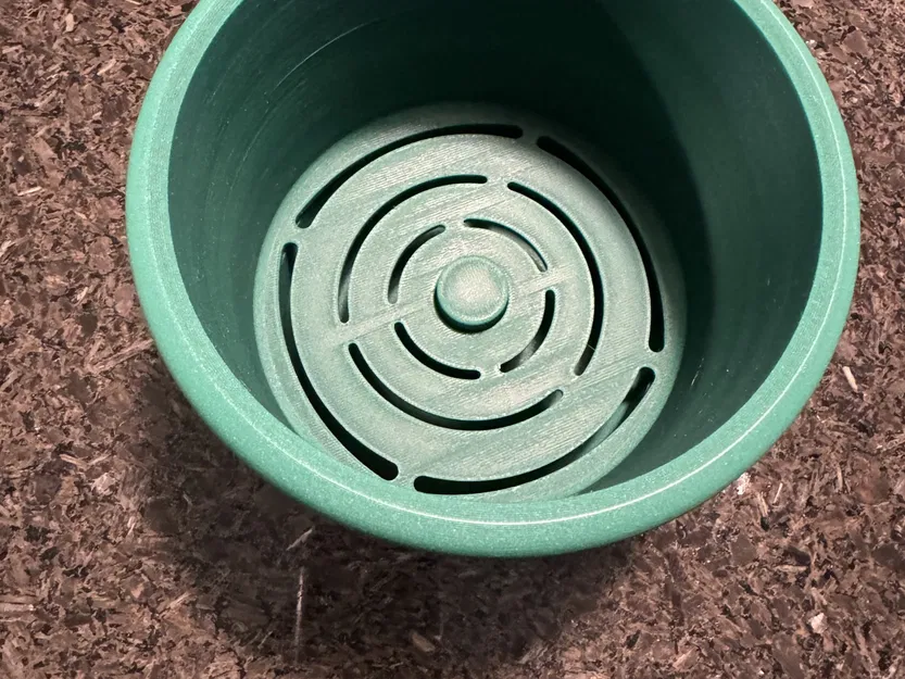 Chậu cây với hệ thống thoát nước - Image 2