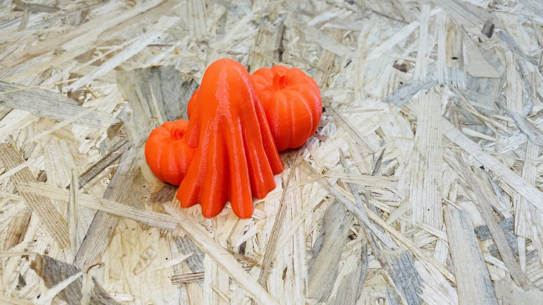 Bí ngô Halloween - Ma nhỏ dễ thương - Image 2