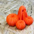 Bí ngô Halloween - Ma nhỏ dễ thương - Thumbnail 4