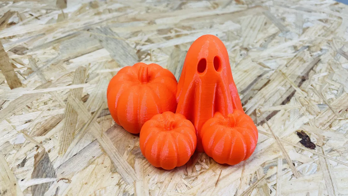 Bí ngô Halloween - Ma nhỏ dễ thương - Image 6