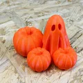 Bí ngô Halloween - Ma nhỏ dễ thương - Thumbnail 6