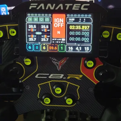 Giá đỡ màn hình 4.3" cho vô-lăng Fanatec Formula