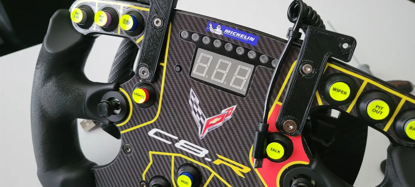 Giá đỡ màn hình 4.3" cho vô-lăng Fanatec Formula - Image 3