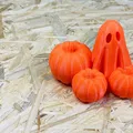 Bí ngô Halloween - Ma nhỏ dễ thương - Thumbnail 8