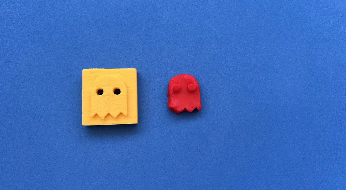 Khuôn nhựa Pac Man cho đồ chơi bằng đất sét - Image 1