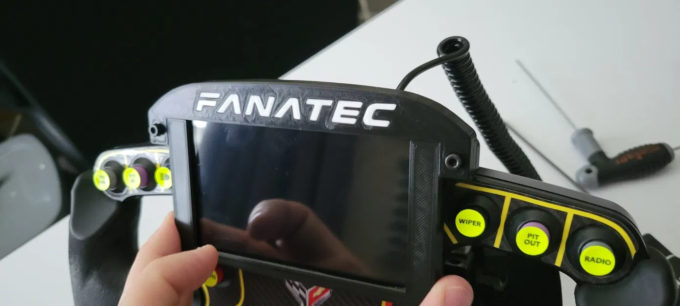 Giá đỡ màn hình 4.3" cho vô-lăng Fanatec Formula - Image 7