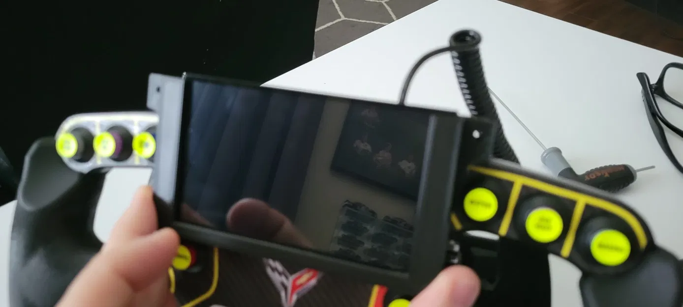 Giá đỡ màn hình 4.3" cho vô-lăng Fanatec Formula - Image 10