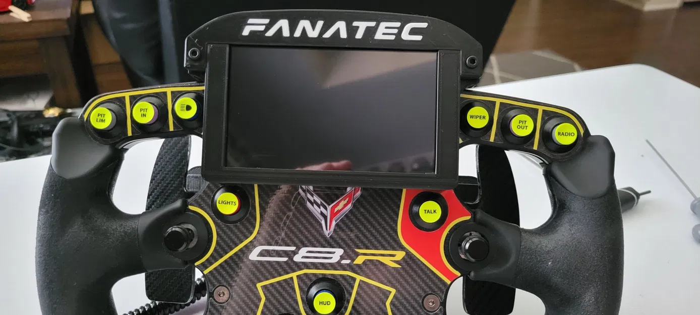 Giá đỡ màn hình 4.3" cho vô-lăng Fanatec Formula - Image 11