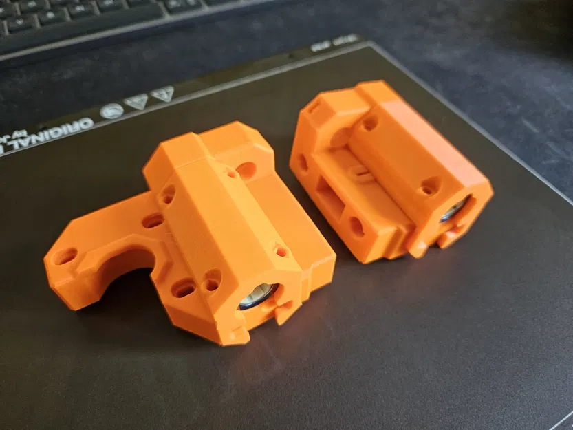 Cụm chốt X MK4 cho 2 vòng bi LM10UU hoặc drylin RJUM-01-10 - Image 4