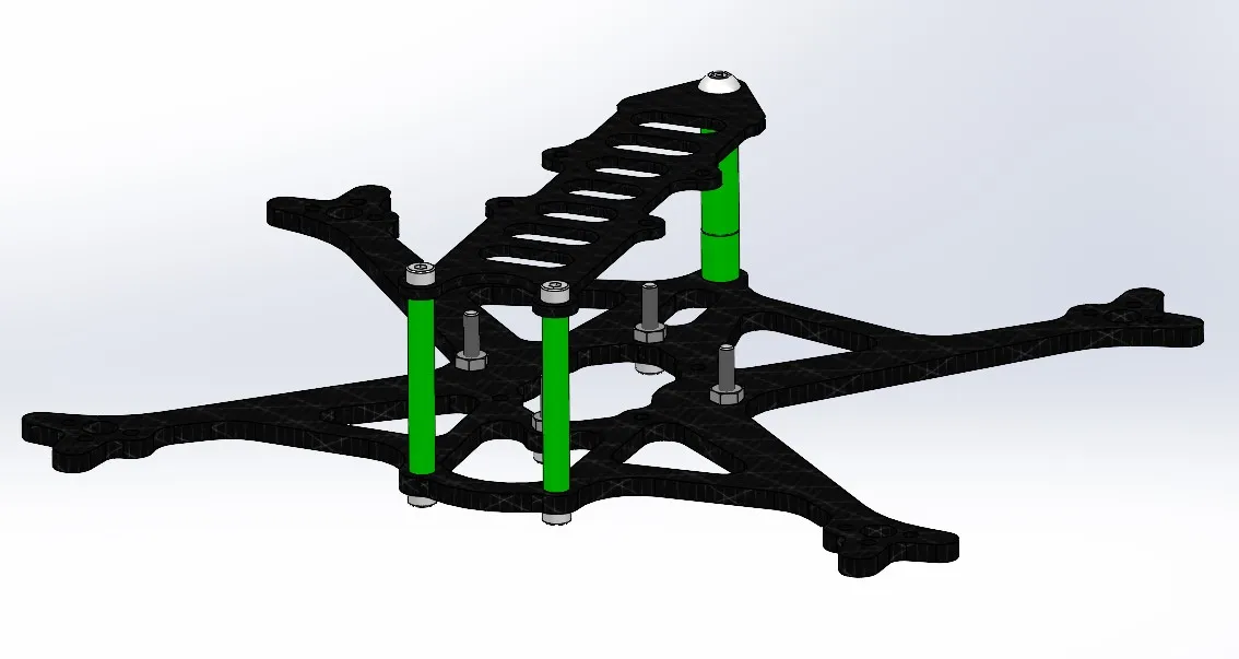 Khung drone 3 inch The Frog dành cho người đam mê bay - Image 3
