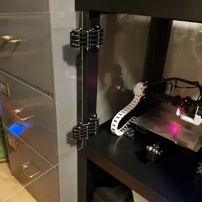 Bản lề hình thức cho vỏ máy in Ender 3