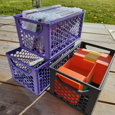 Hộp lưu trữ hình lục giác V2 kích thước trung bình