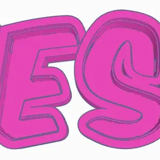 Đèn LED TESS - Đèn tên in 3D cho trẻ em