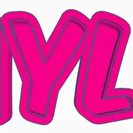 Đèn LED tên JAYLÆ in 3D cho trẻ em