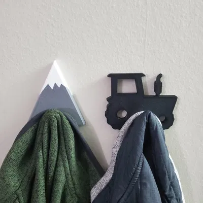 Móc treo áo kiểu máy kéo nông trại độc đáo