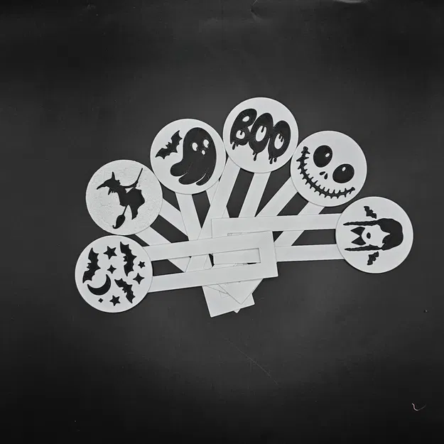 Đánh dấu sách Halloween in 3D - Bộ 5 + 1 - Image 3