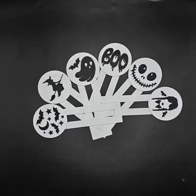 Đánh dấu sách Halloween in 3D - Bộ 5 + 1