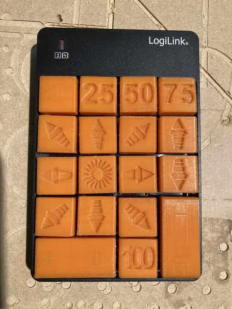 Nút bấm CNC cho bàn phím số LogiLink dưới ESTLCAM - Image 2