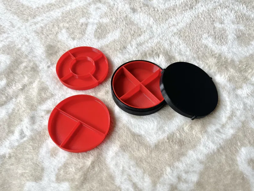 Hộp tổ chức lưu trữ với khay thay thế cho linh kiện nhỏ - Image 2