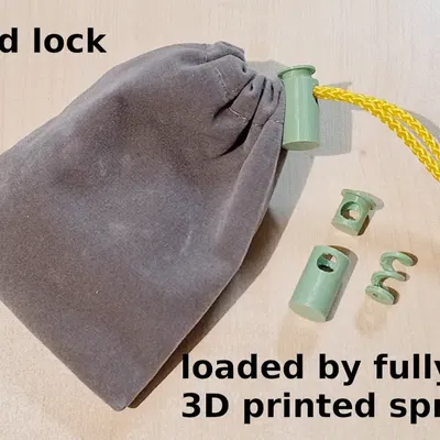 Khóa dây đàn hồi cho túi đựng đồ bảo vệ GoPro