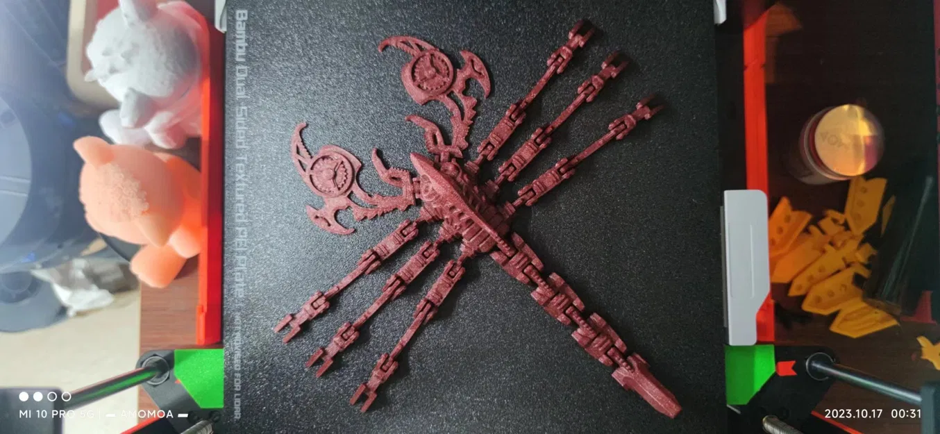 Bọ cạp Cyber in 3D với thiết kế khóa snap-lock - Image 2