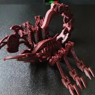 Bọ cạp Cyber in 3D với thiết kế khóa snap-lock