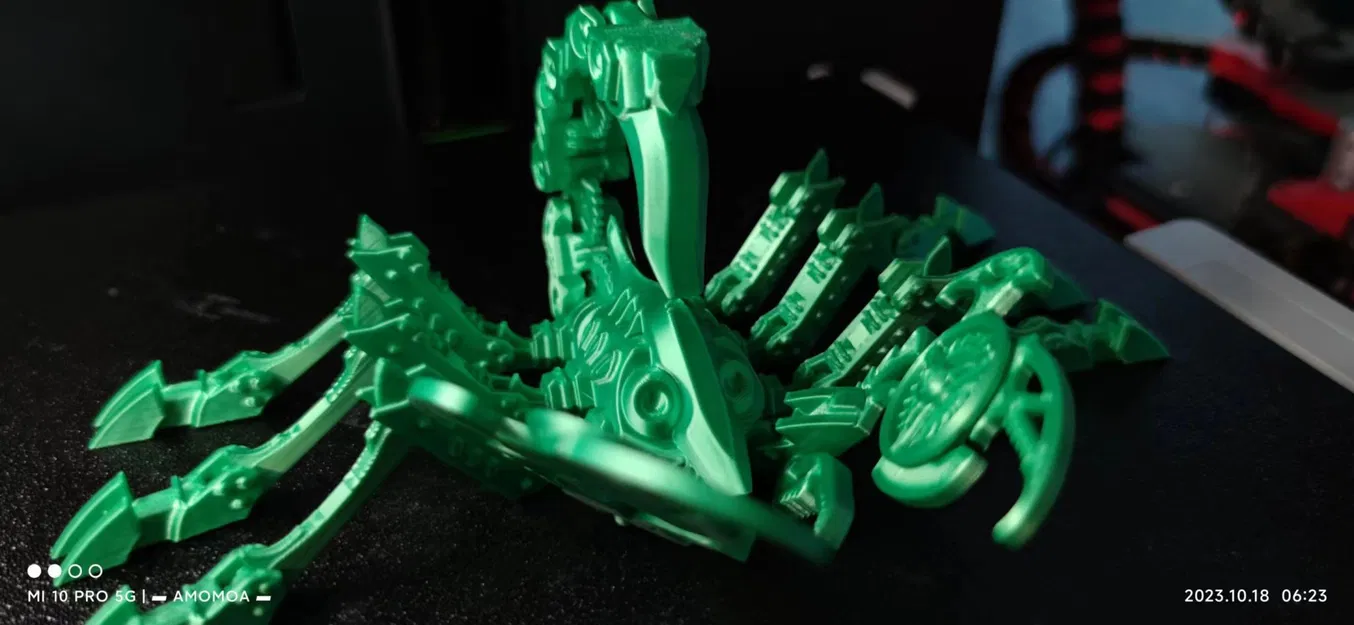 Bọ cạp Cyber in 3D với thiết kế khóa snap-lock - Image 5