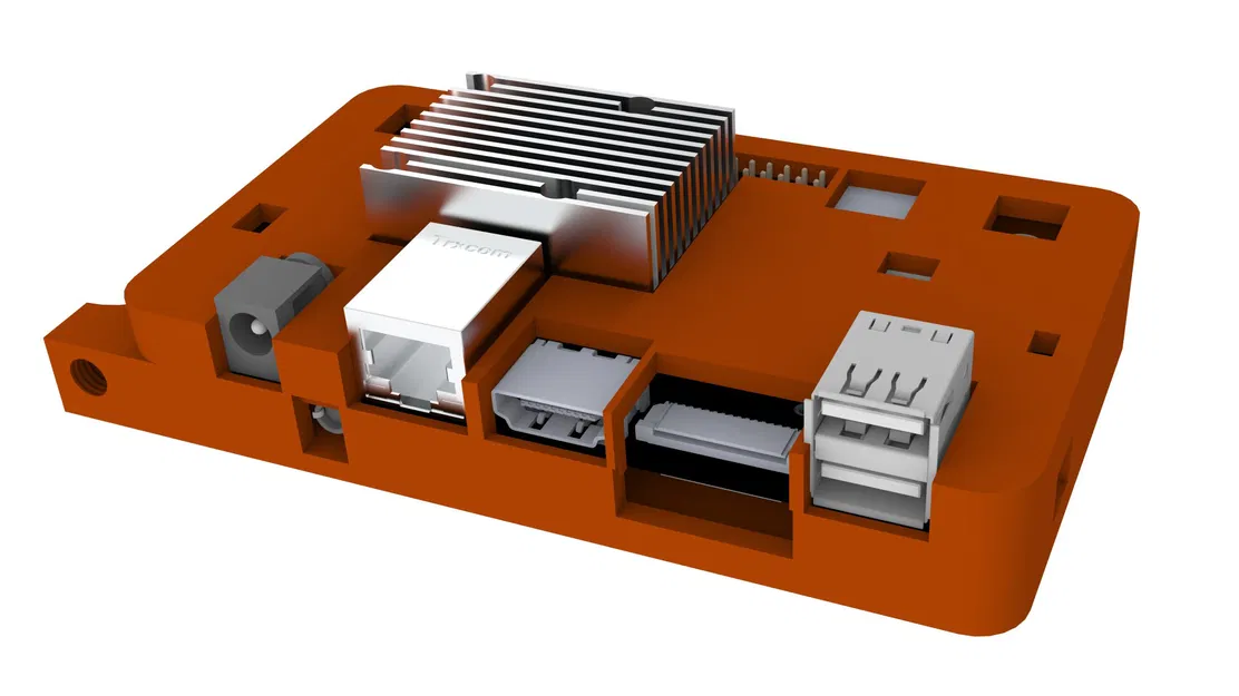 Vỏ bảo vệ cho mô-đun OAK-D CM4 với giá đỡ M6 - Image 1