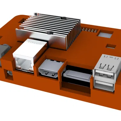 Vỏ bảo vệ cho mô-đun OAK-D CM4 với giá đỡ M6