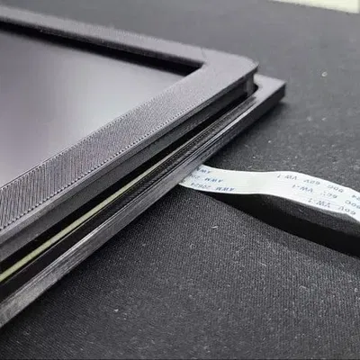 Khung và chèn Nextion 7" thiết kế âm tường