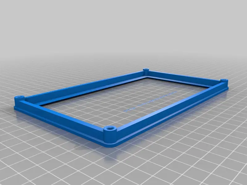 Khung và chèn Nextion 7" thiết kế âm tường - Image 10