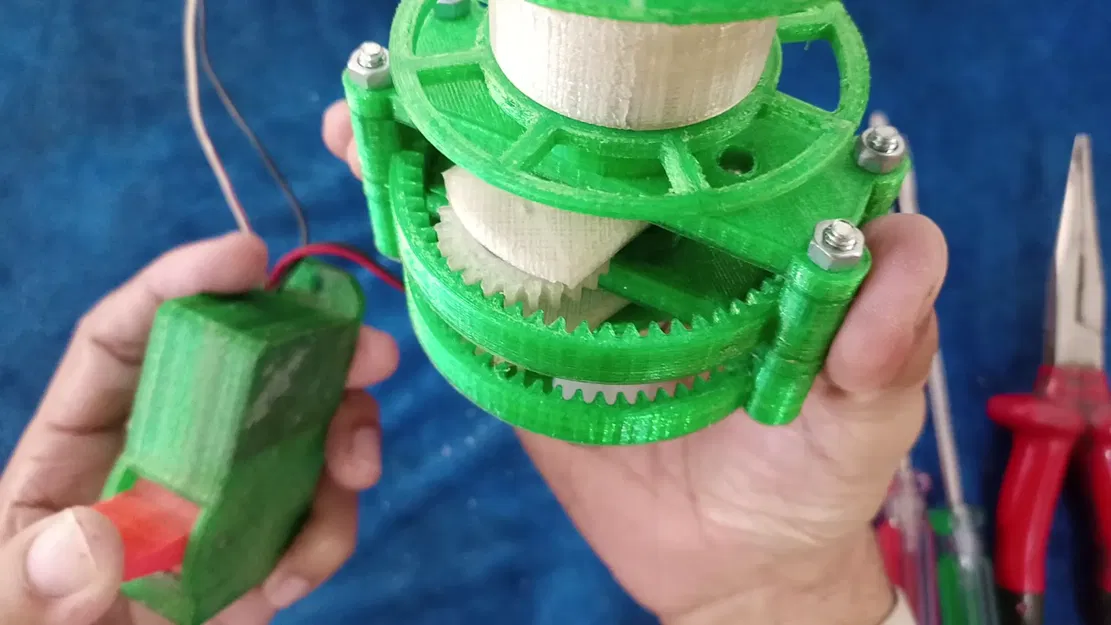 BỘ GIẢM TỐC ĐỒNG HỒ HÀNH TINH TỶ LỆ 25:1 - Image 1