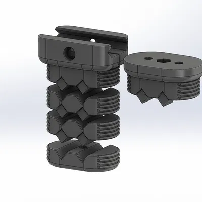 Tay cầm mở rộng kiểu Katana cho súng