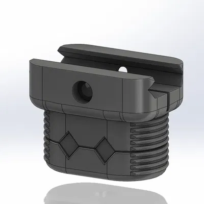 Tay cầm mở rộng kiểu Katana cho súng