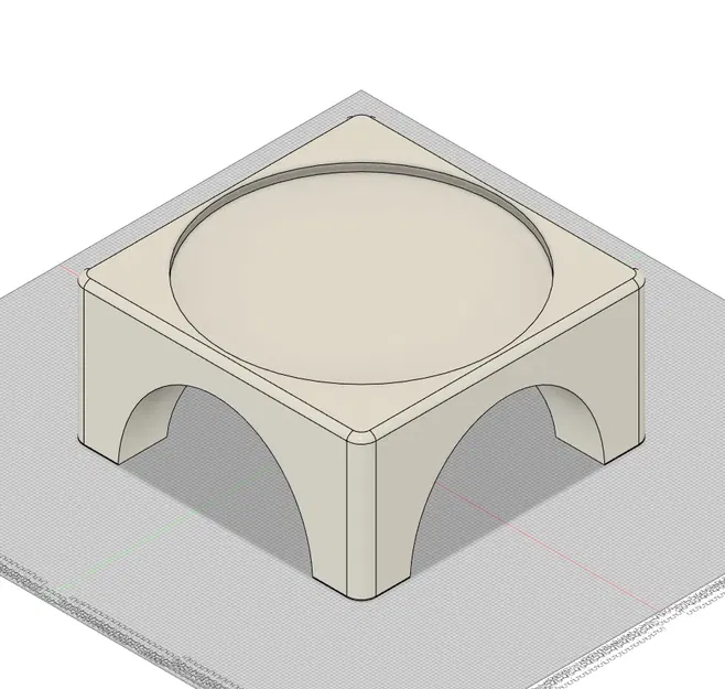 Giá đỡ cho bát nước chó đơn giản - Image 1