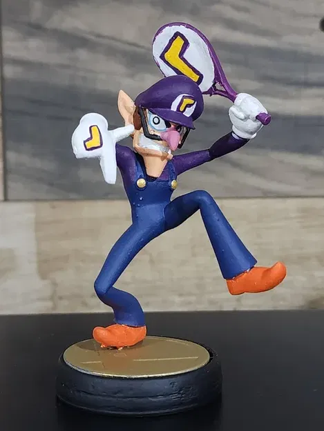 Hình nhân Waluigi trong series Smash Bros - Image 1