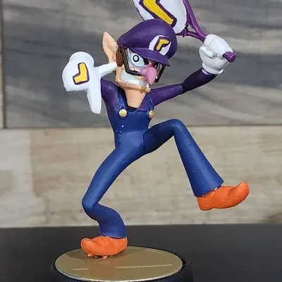 Hình nhân Waluigi trong series Smash Bros