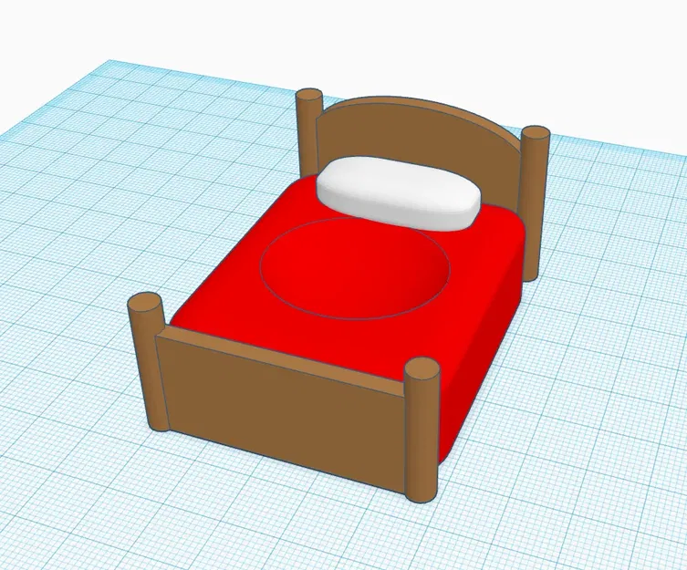 Giường nhỏ cho Tamagotchi nghỉ ngơi bên cạnh bàn đêm - Image 1