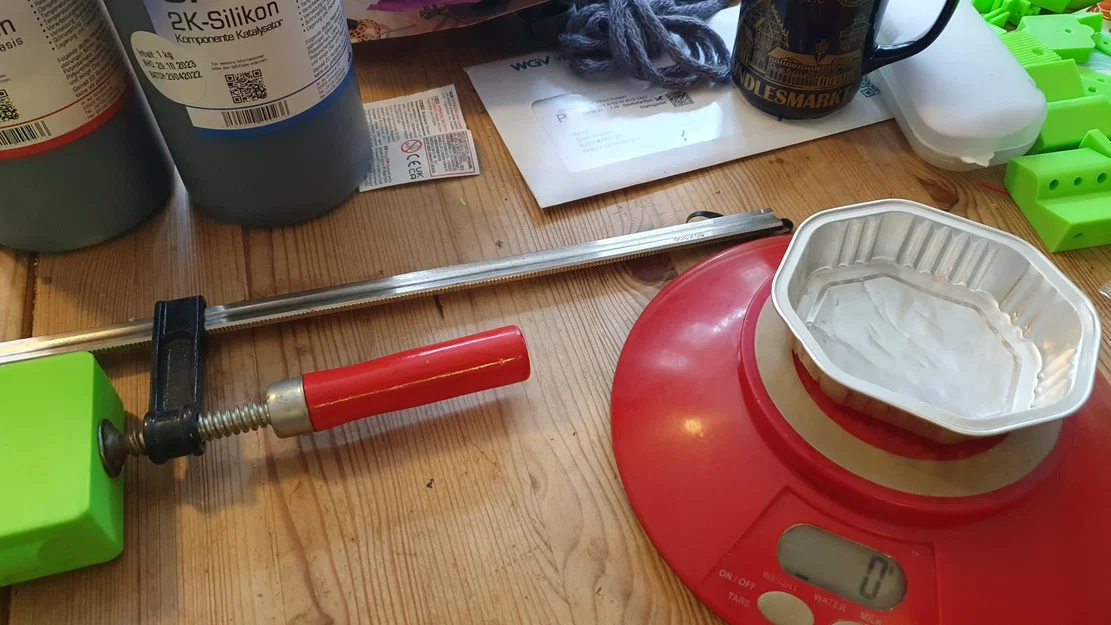 Giá đỡ chân Bambu P1S bằng silicone 2 thành phần - Image 4