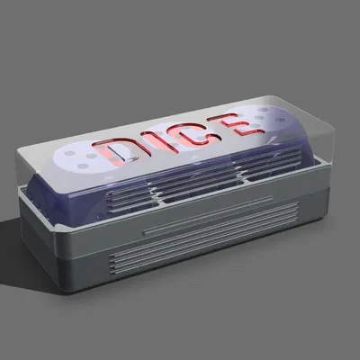 Hộp xúc xắc ba viên 6 mặt cho trò chơi bàn