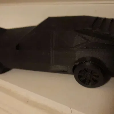 Mô hình xe Acado GT in 3D cho trò chơi bàn