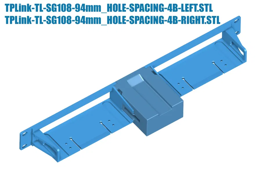 Giá đỡ relay 1U mô-đun cho switch TP-Link TL-SG108 hoặc Netgear GS308 - Image 6