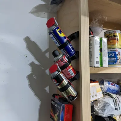 Giá đỡ bình xịt treo tường cho sơn và dụng cụ vệ sinh