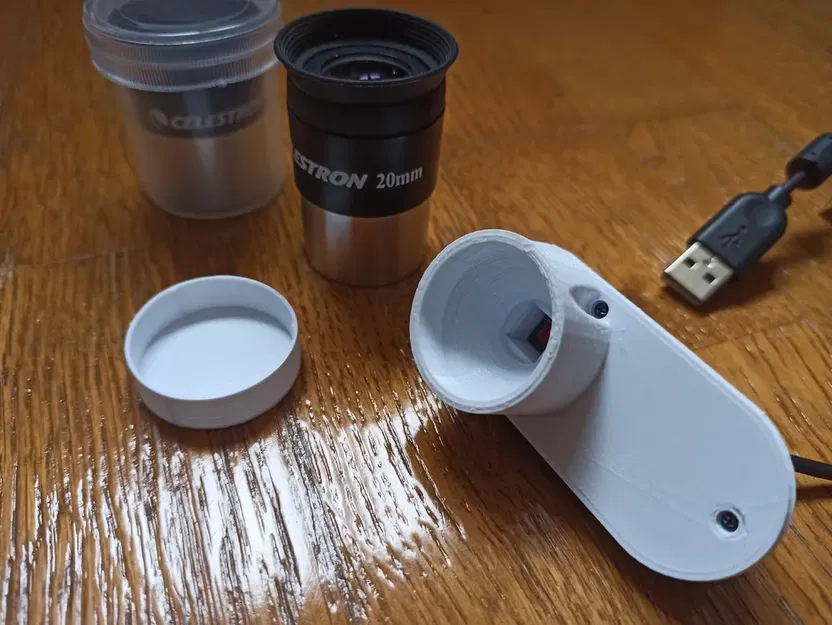 Bộ chuyển đổi kính thiên văn cho Webcam Logitech C270 - Image 1