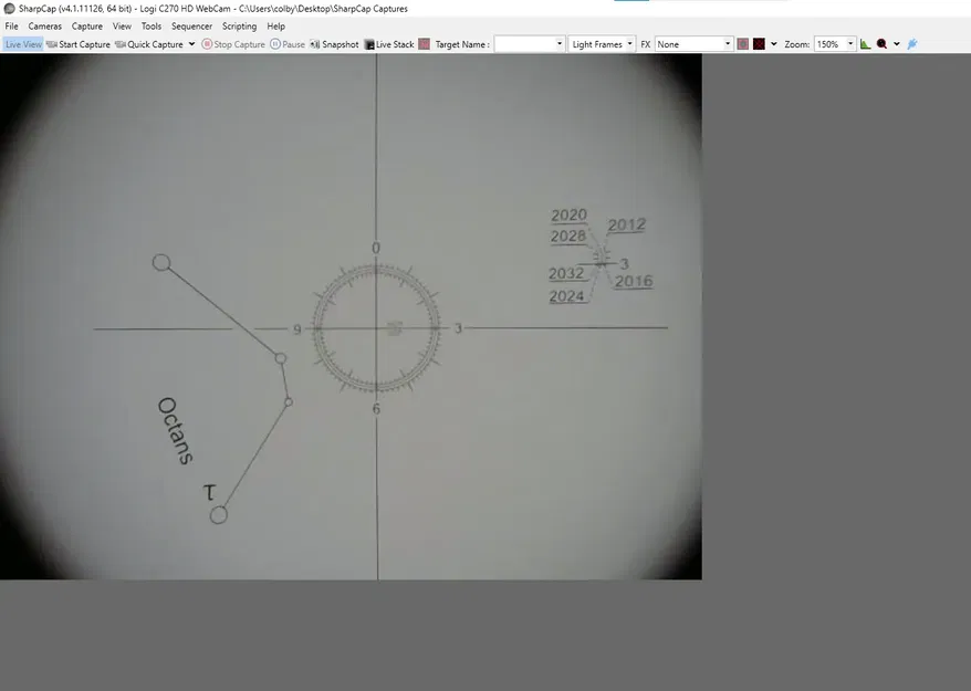 Bộ chuyển đổi ống ngắm cho webcam C270 phục vụ thiên văn học - Image 1