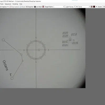 Bộ chuyển đổi ống ngắm cho webcam C270 phục vụ thiên văn học