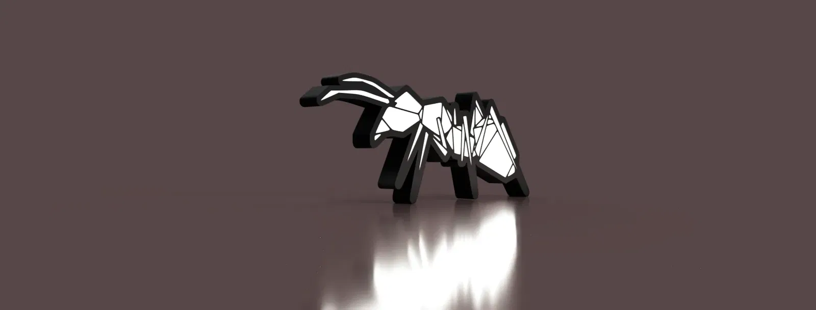 Đèn bàn hình con kiến bằng origami - Image 2