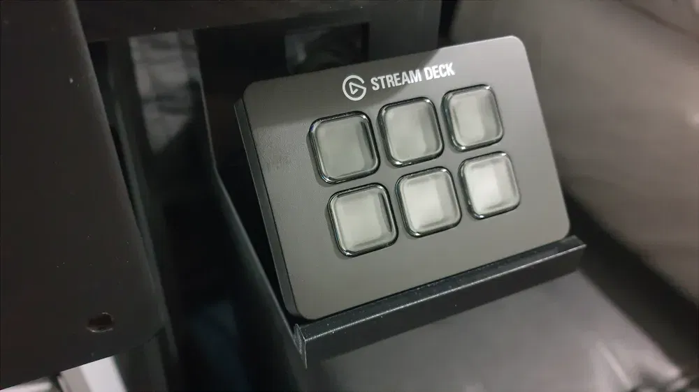 Giá đỡ Elgato Stream Deck Mini dưới bàn cho bàn X Rocker Panther - Image 1