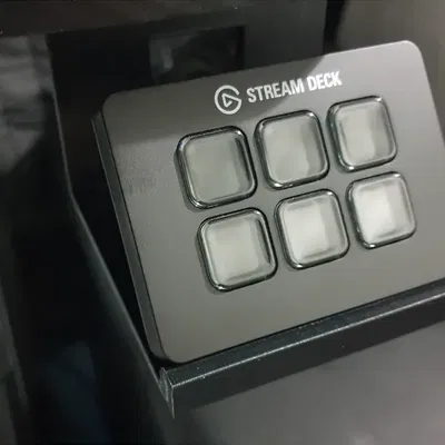 Giá đỡ Elgato Stream Deck Mini dưới bàn cho bàn X Rocker Panther